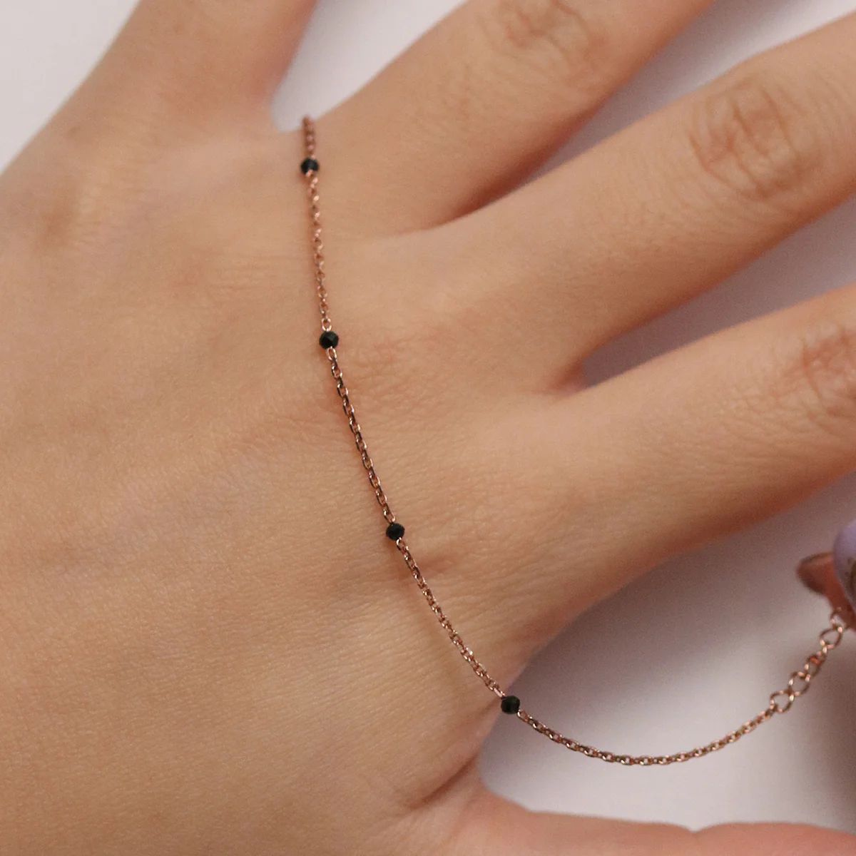 Black spinel bracelet - Image 4
