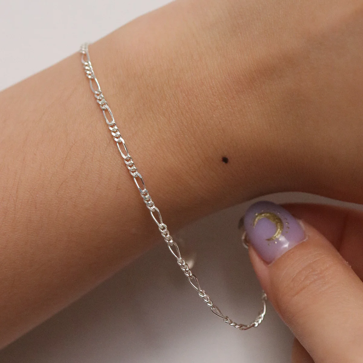 Thick chain heart bracelet - Image 3