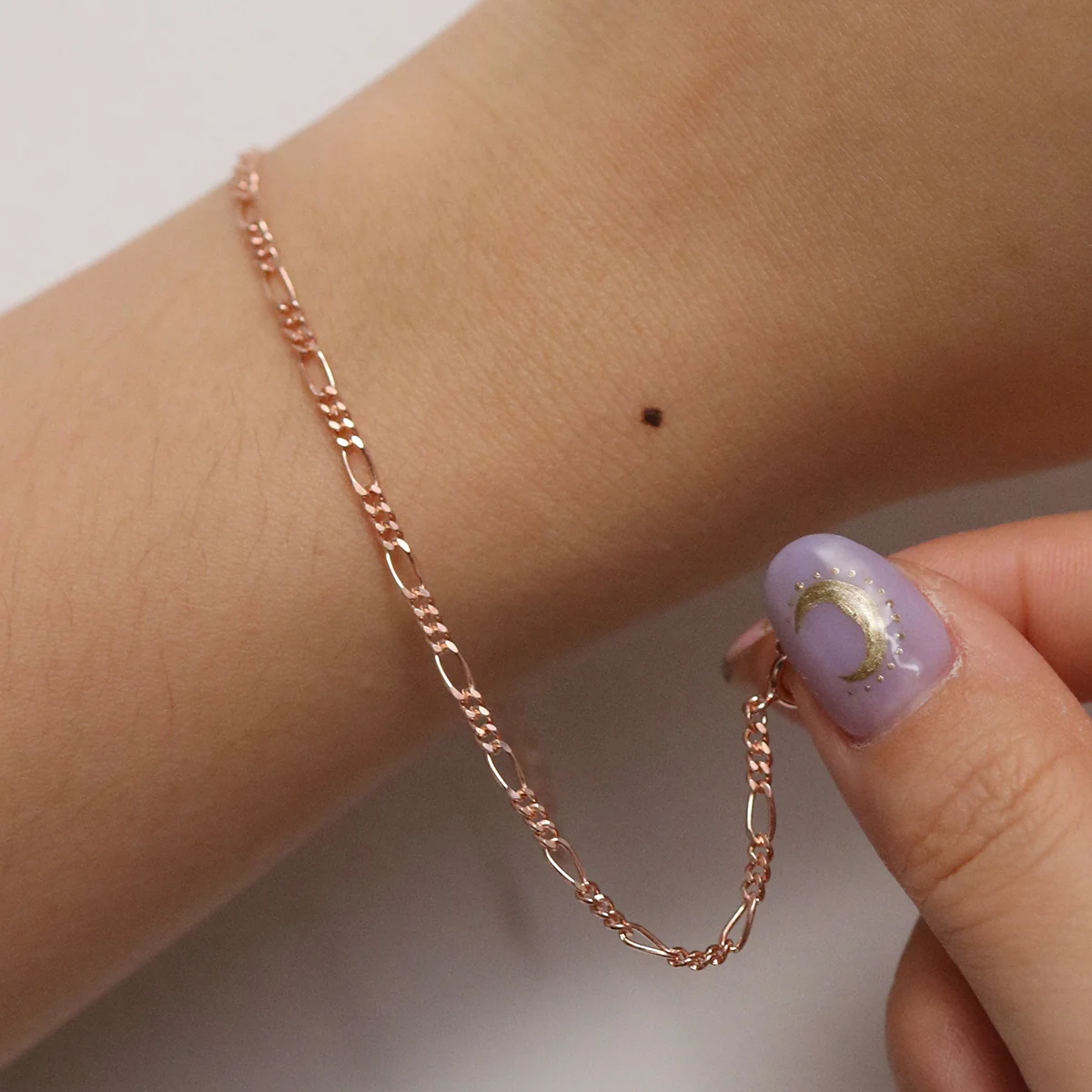 Thick chain heart bracelet - Image 4