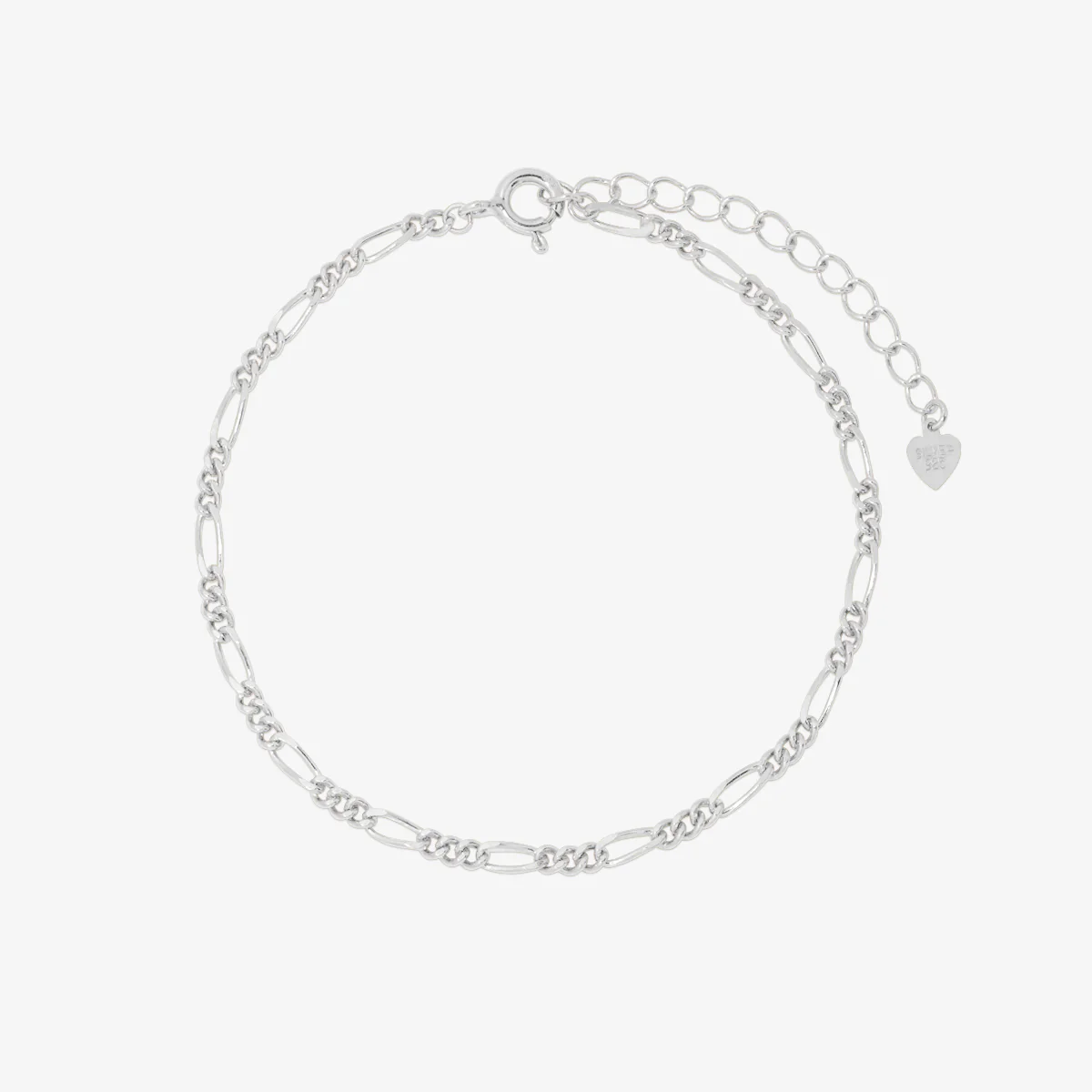 Thick chain heart bracelet - Image 5