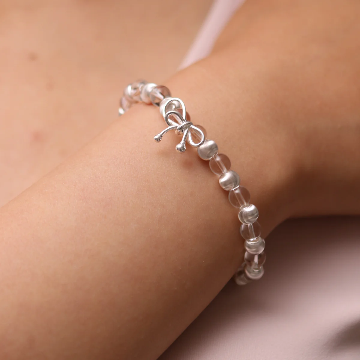 Beaded Bow Bracelet - Image 4