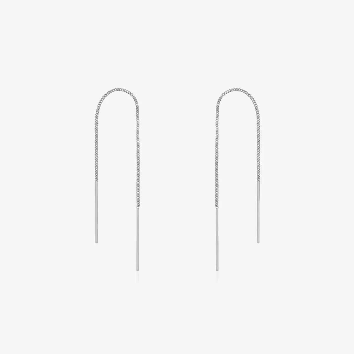 Drop stick short threader earrings - Image 11