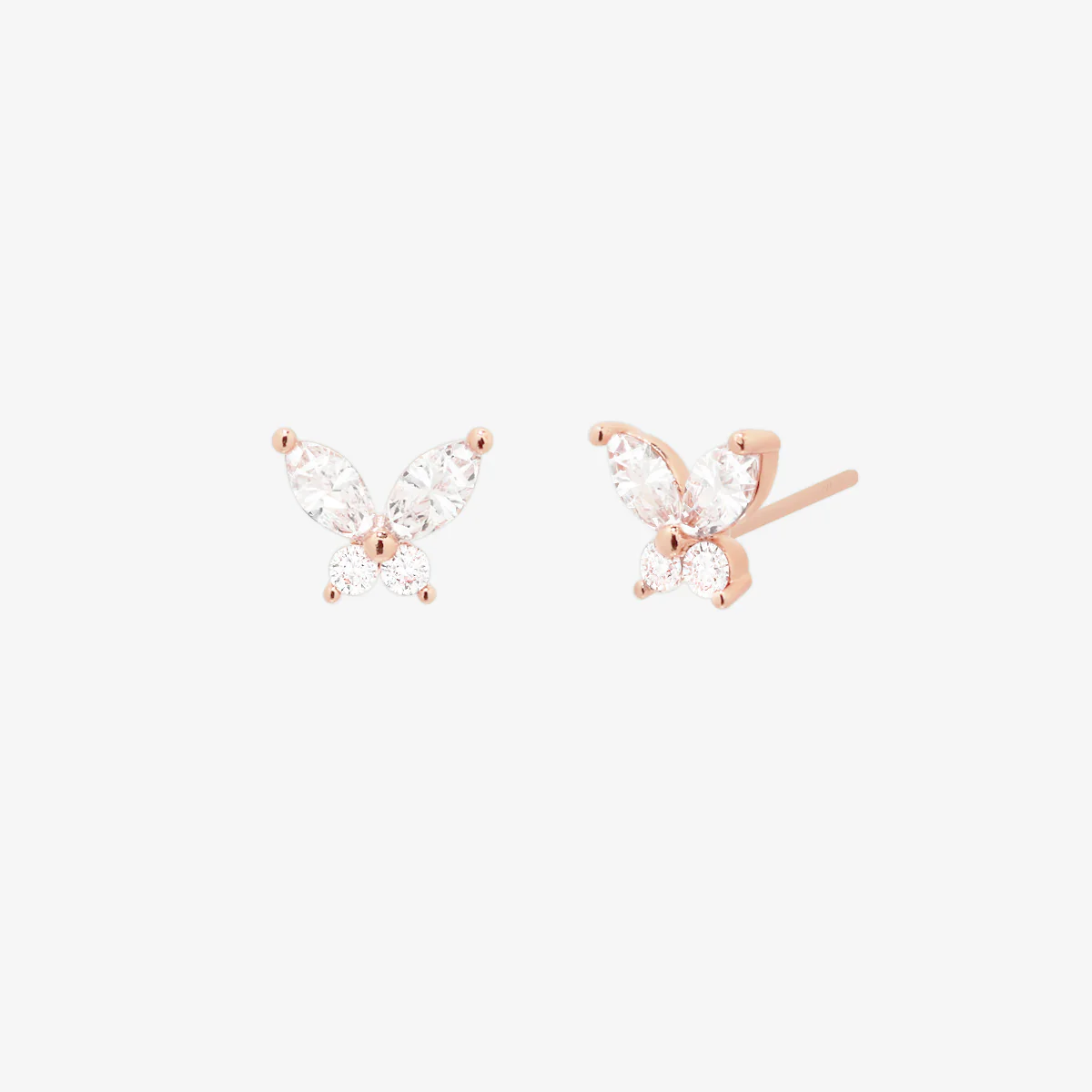 Cubic Butterfly Earrings - Image 4