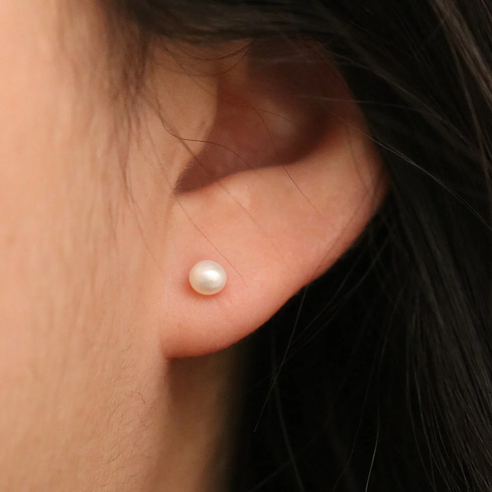 Fresh water pearl earrings (3 sizes) - Image 4