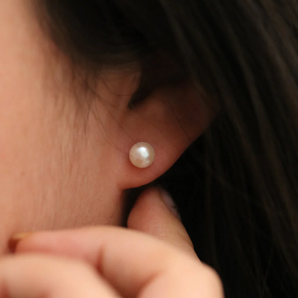 Fresh water pearl earrings (3 sizes) - Image 6