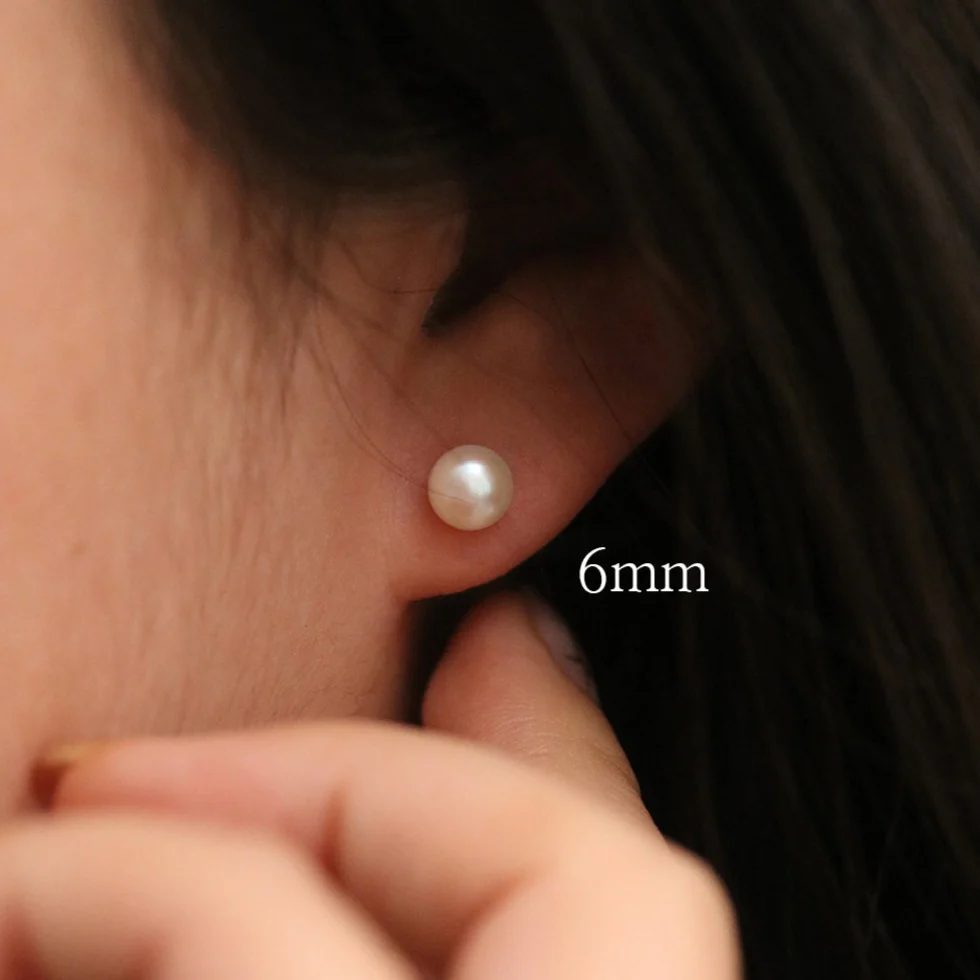 Fresh water pearl earrings (3 sizes) - Image 7