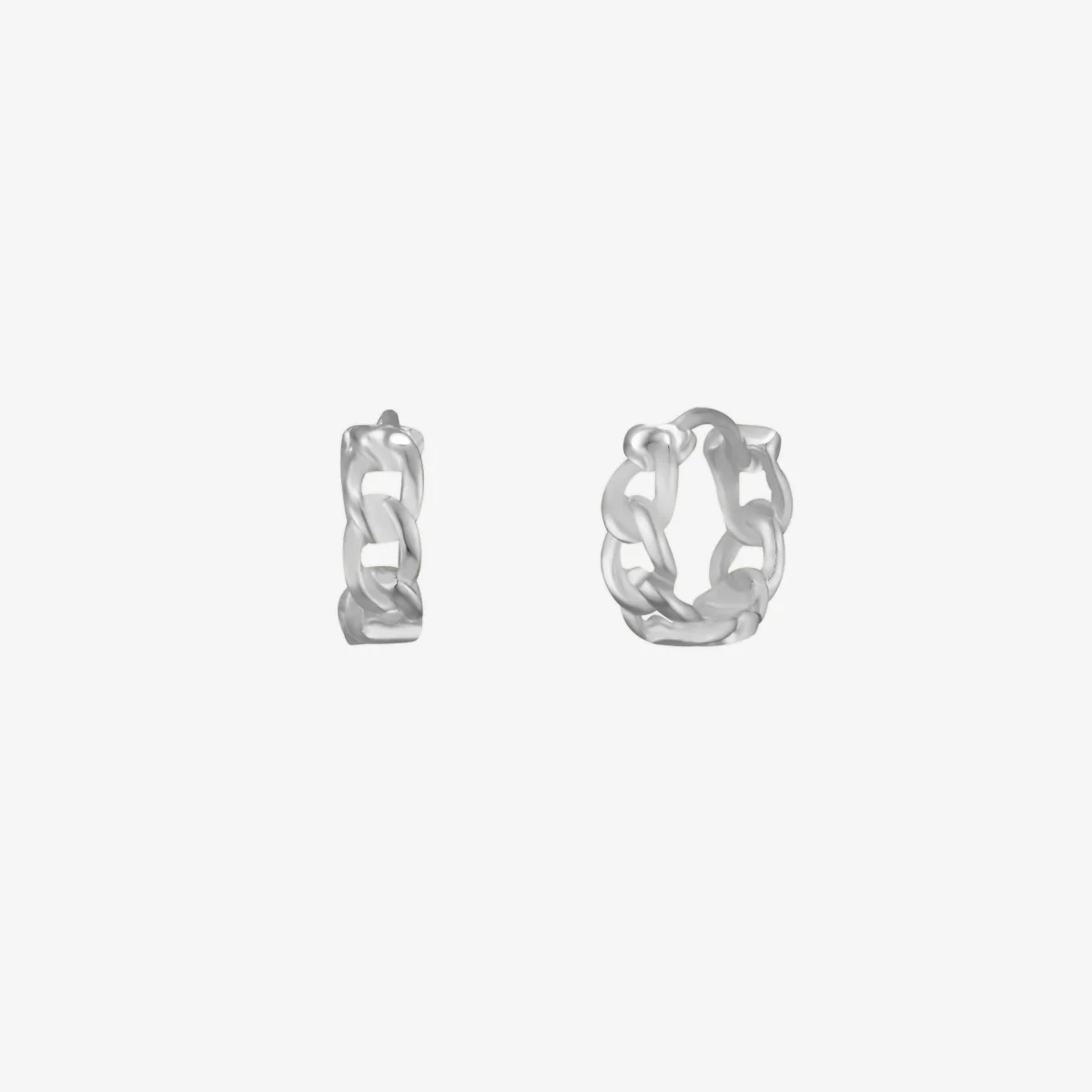 8mm Rope Huggie Earrings - Image 11