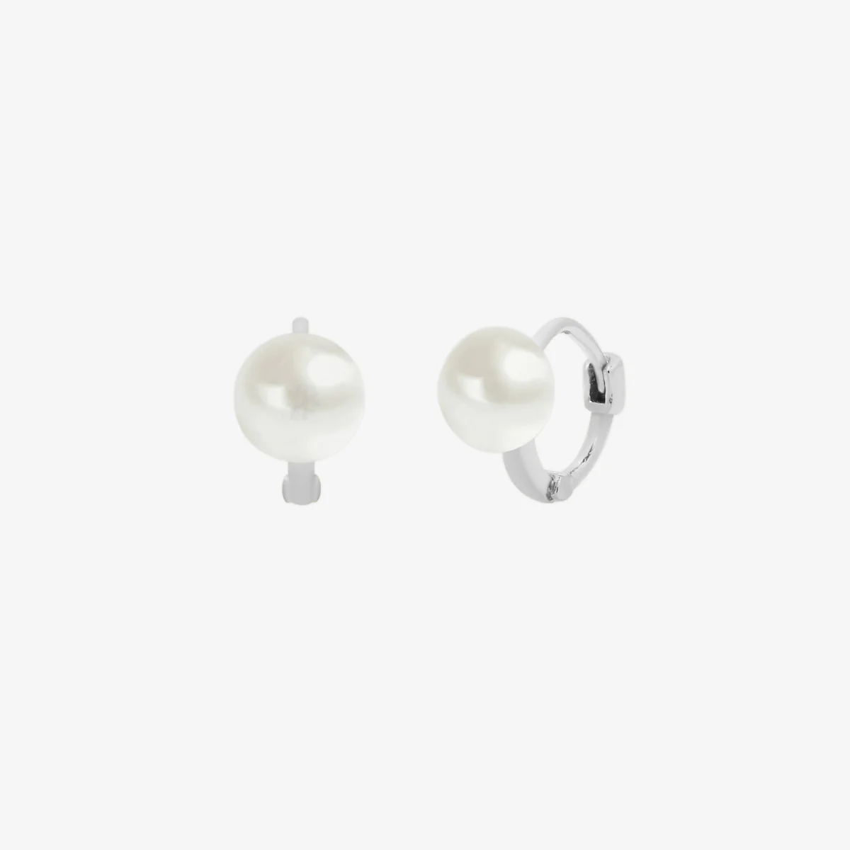 Fresh Water Pearl Huggie Earring - Image 8