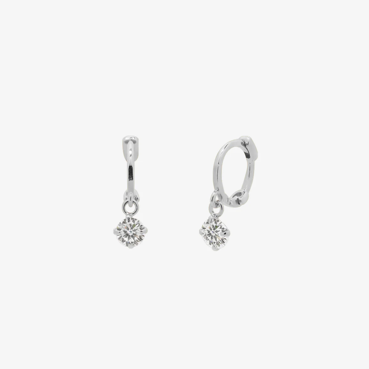 Cubic Charm Huggie Earring - Image 16