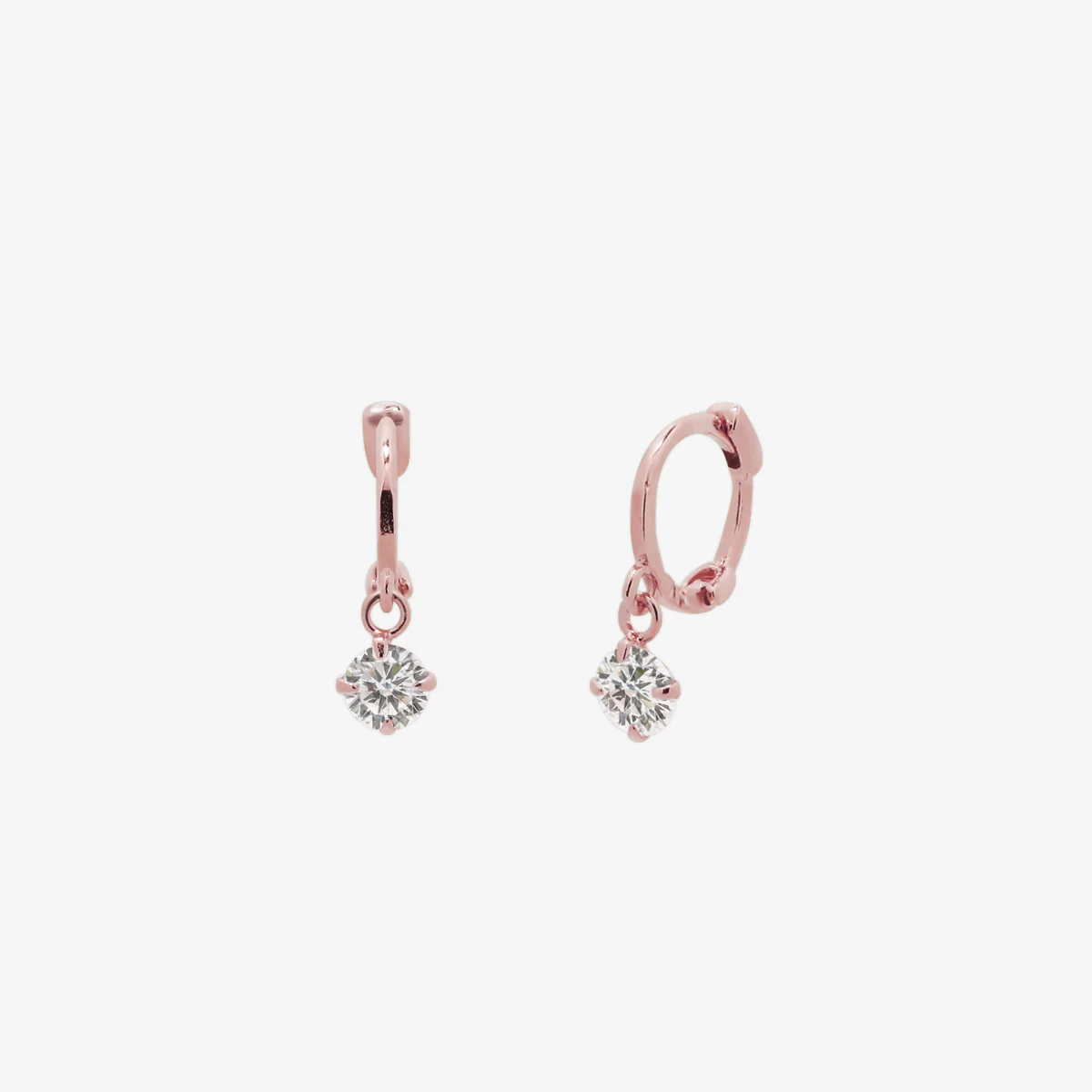 Cubic Charm Huggie Earring - Image 17