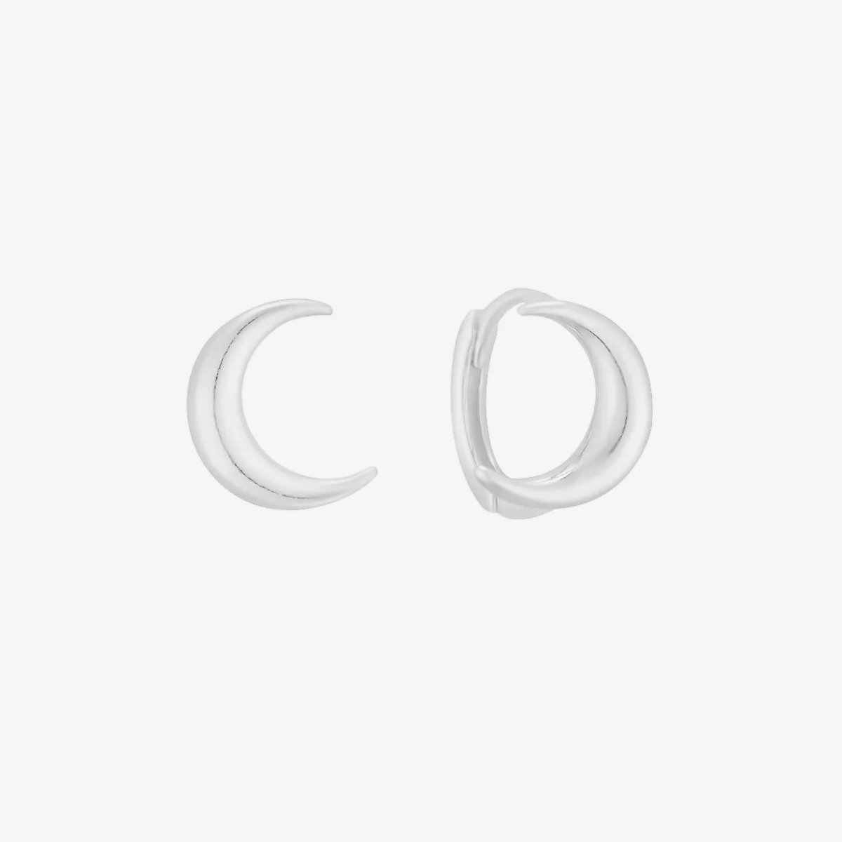 Crescent huggie earrings - Image 17