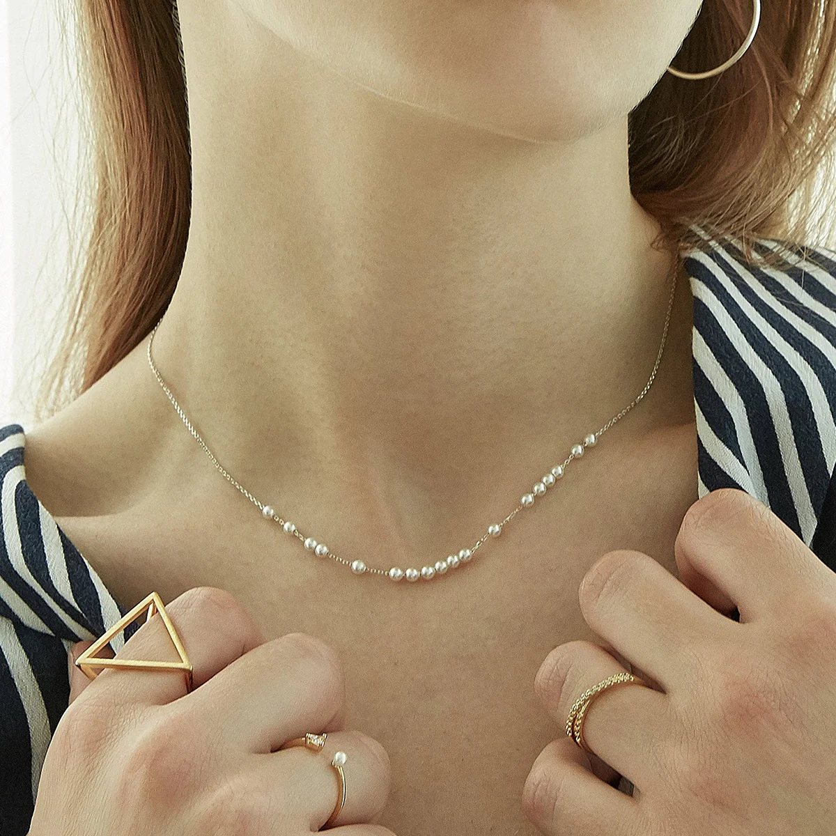 Relay pearls necklace - Image 3