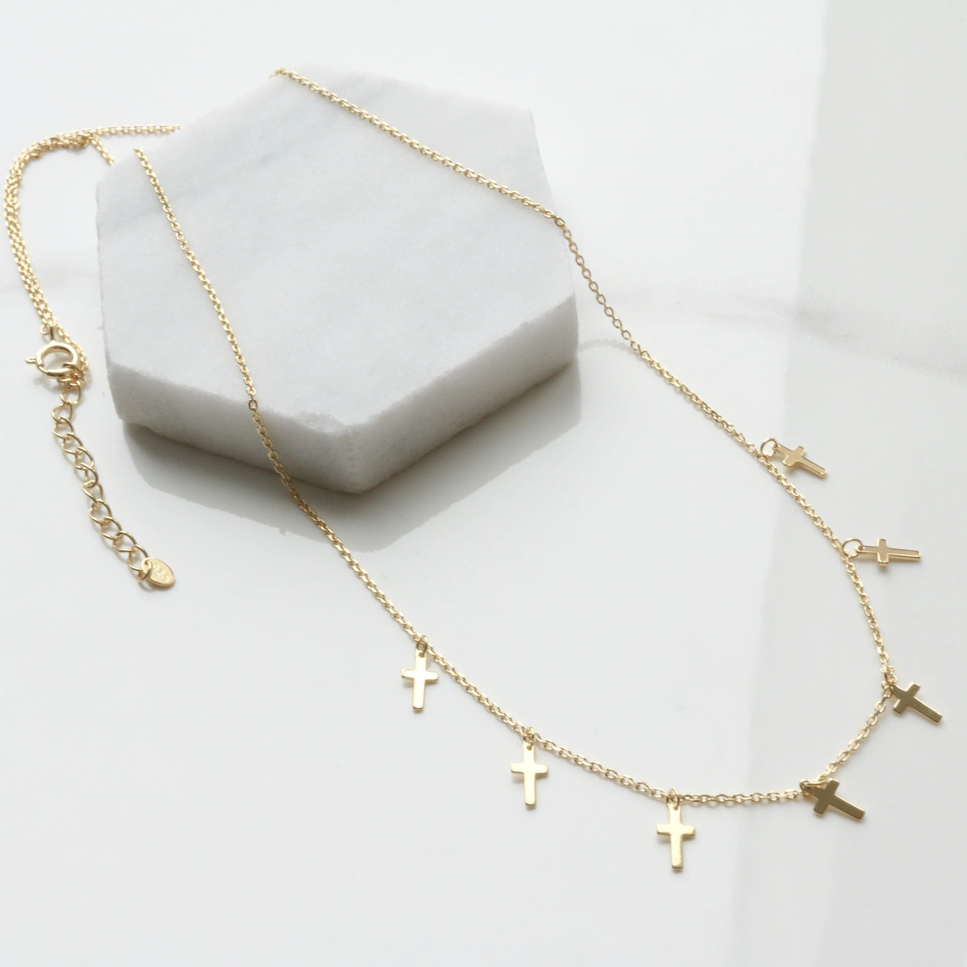 Cross charm necklace - Image 4
