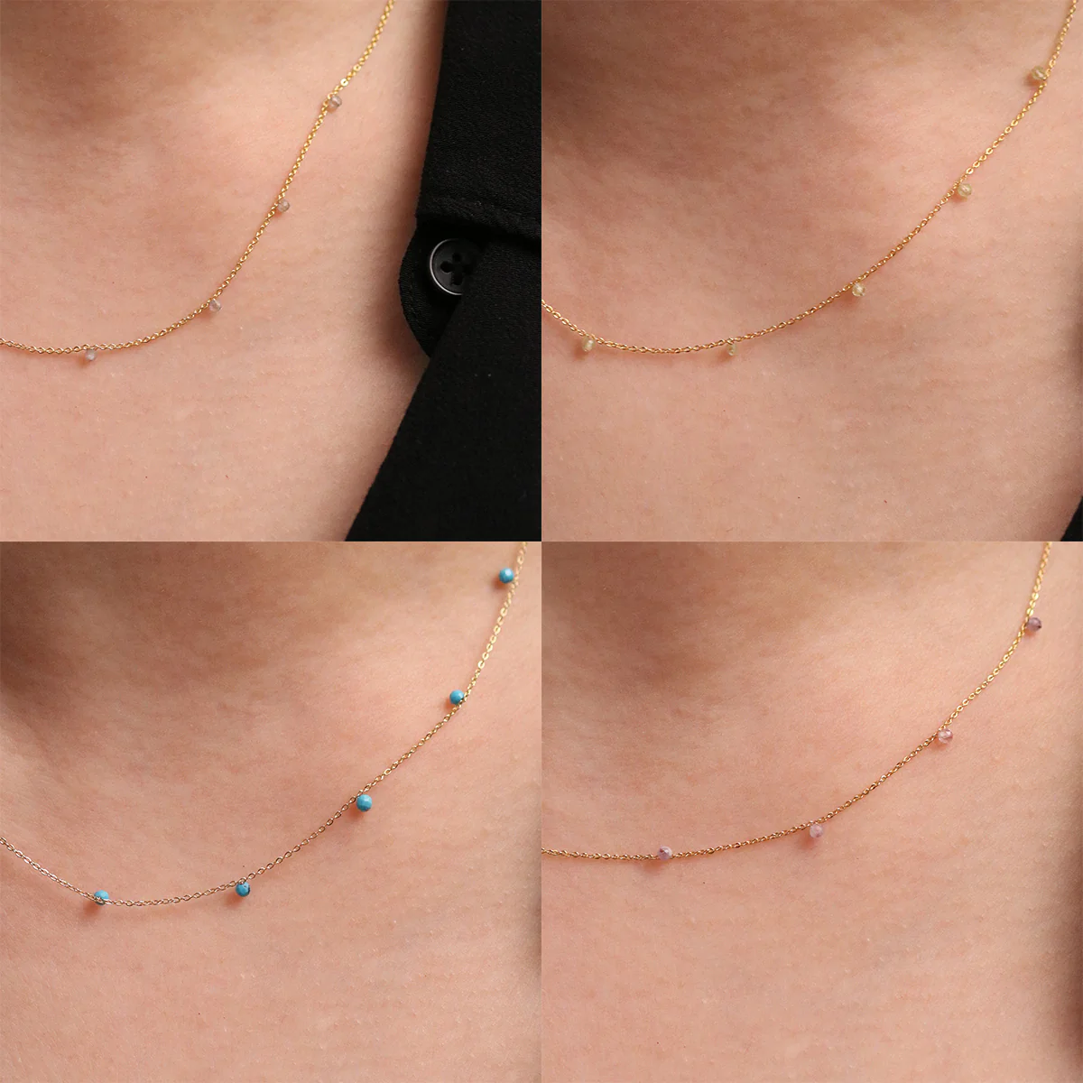 Berry gemstone necklace - Image 3