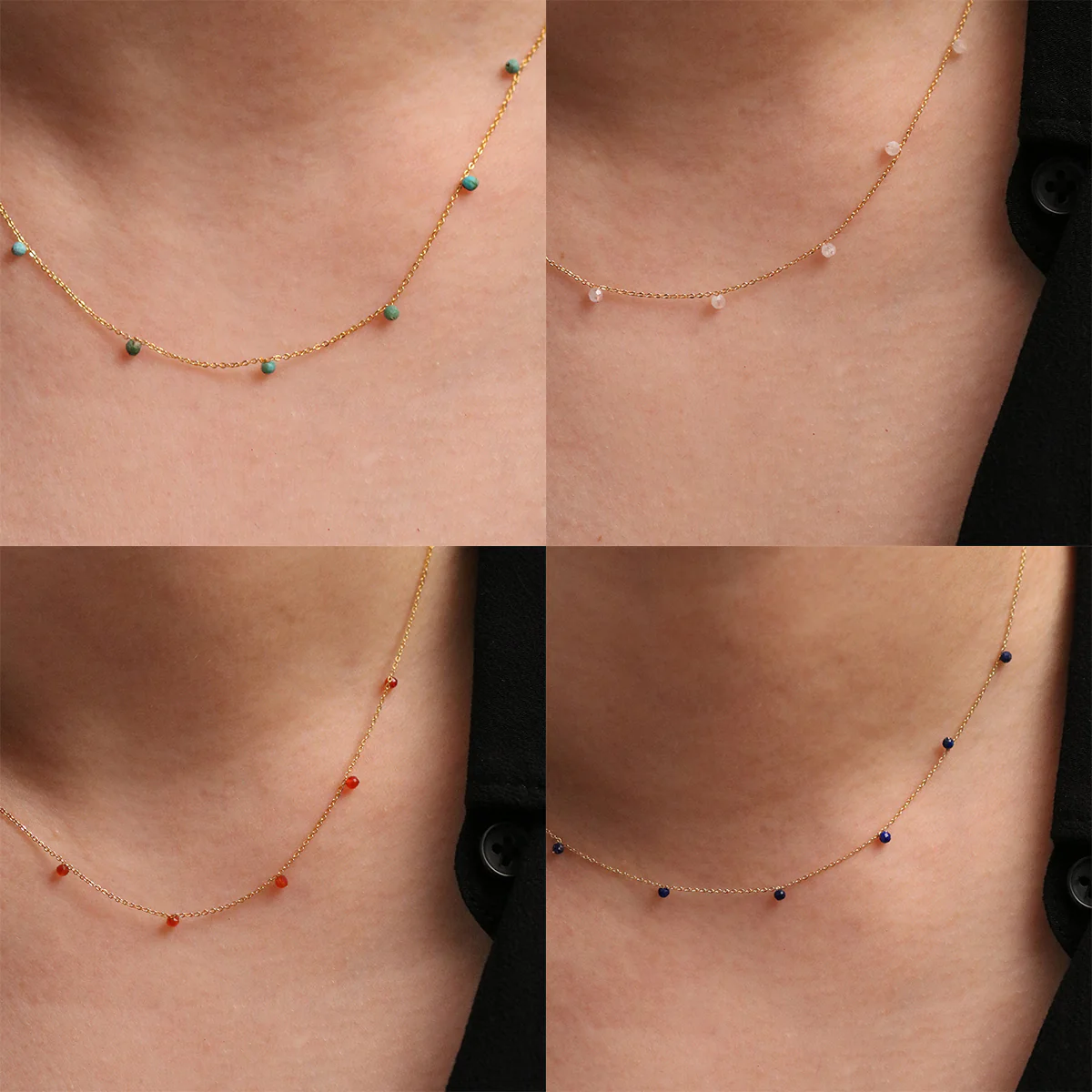 Berry gemstone necklace - Image 4