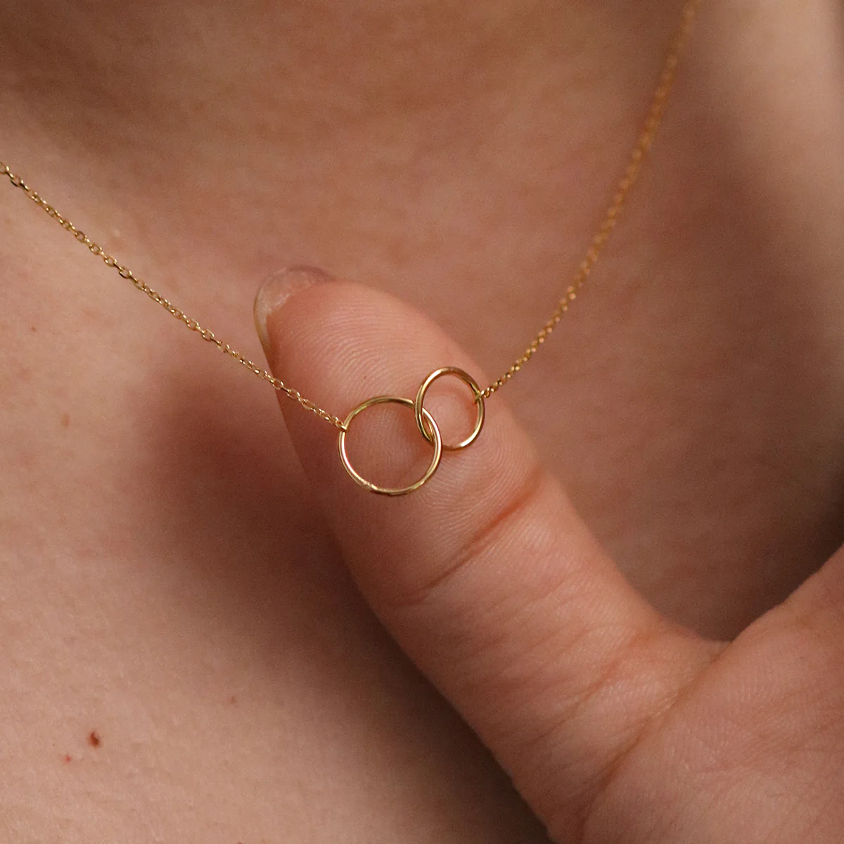Double circles necklace - Image 3
