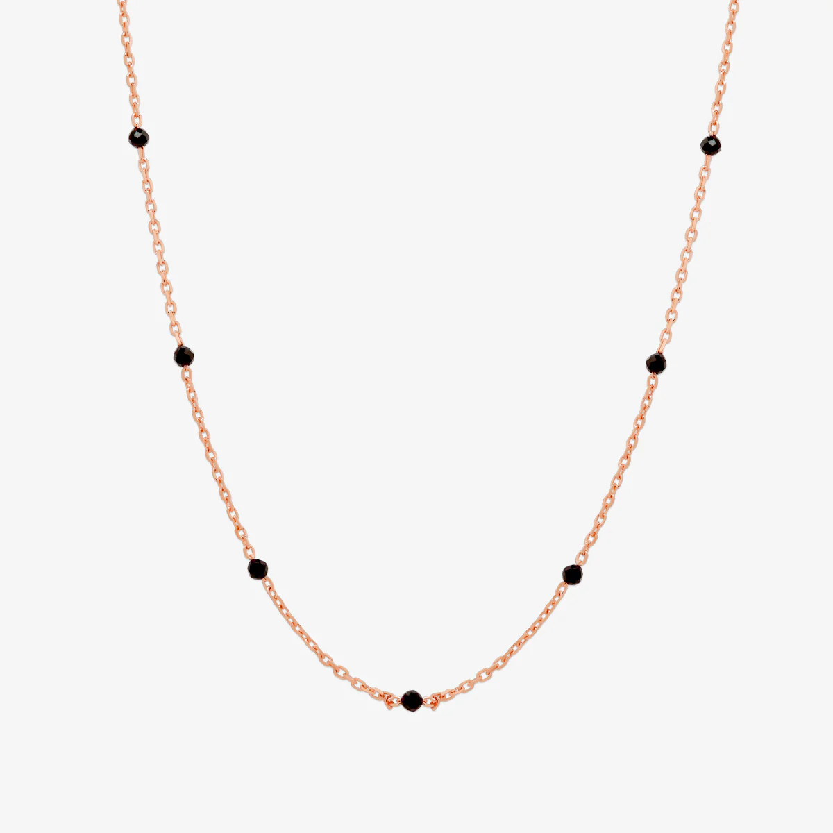 Black spinel relay necklace - Image 9