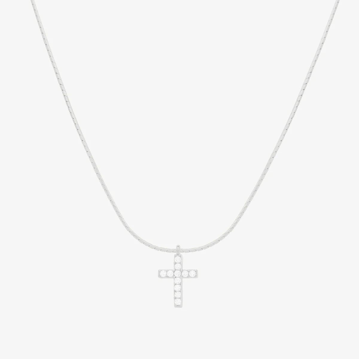 Cross pendant silk necklace - Image 6