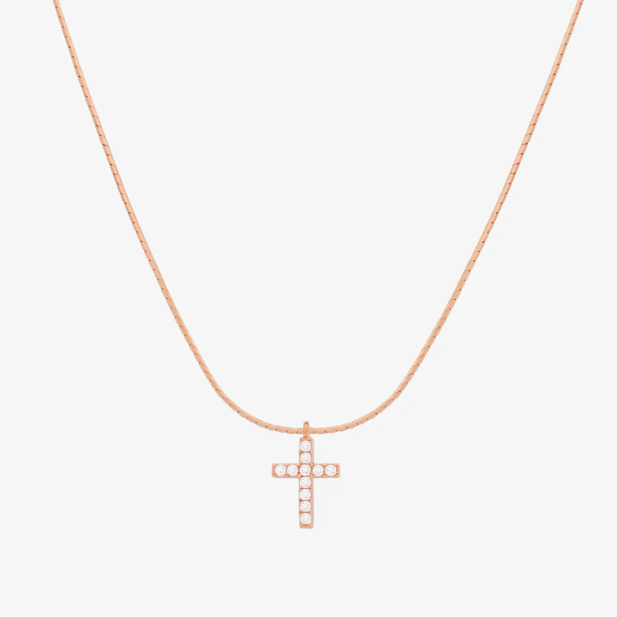 Cross pendant silk necklace - Image 7