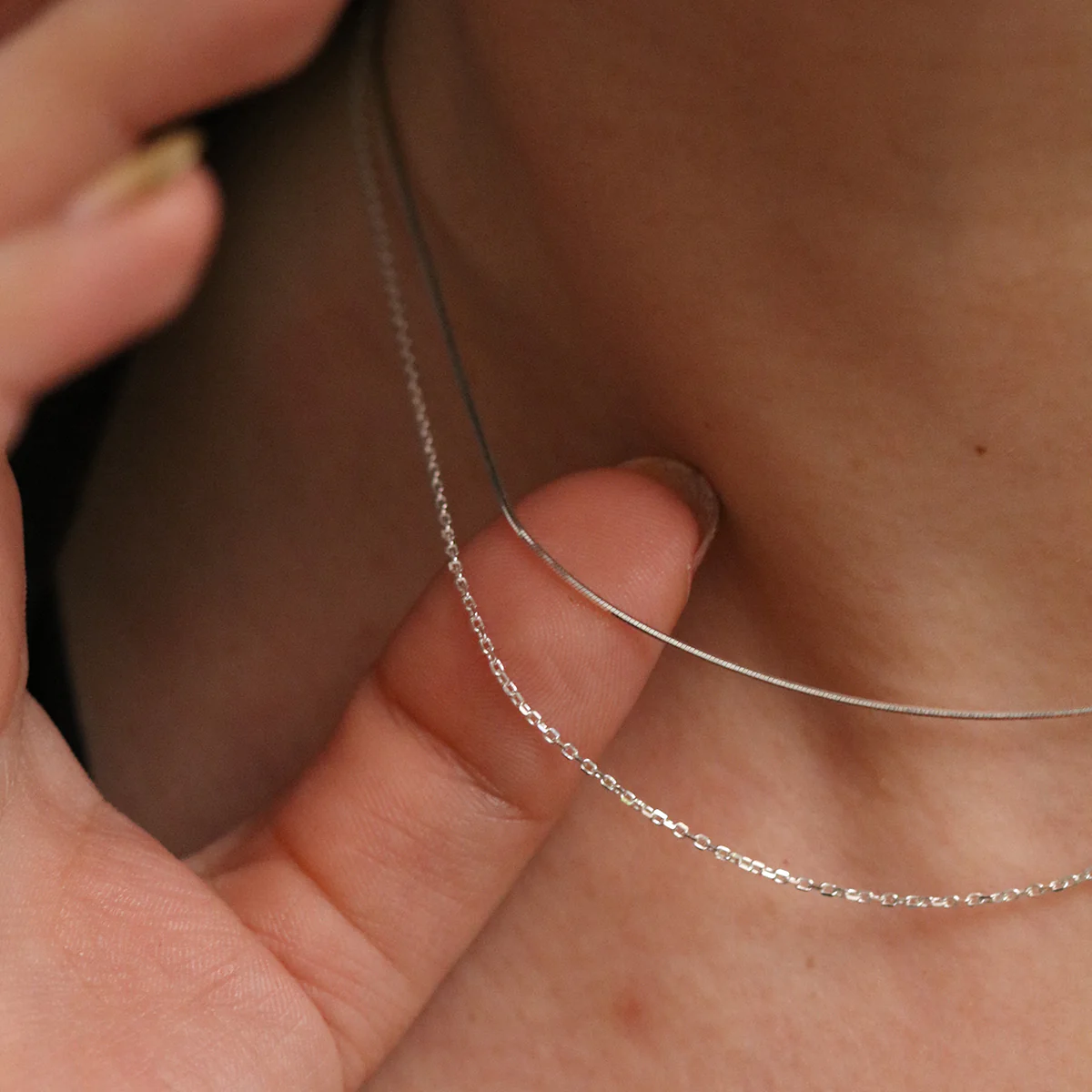 Double layered necklace - Image 3