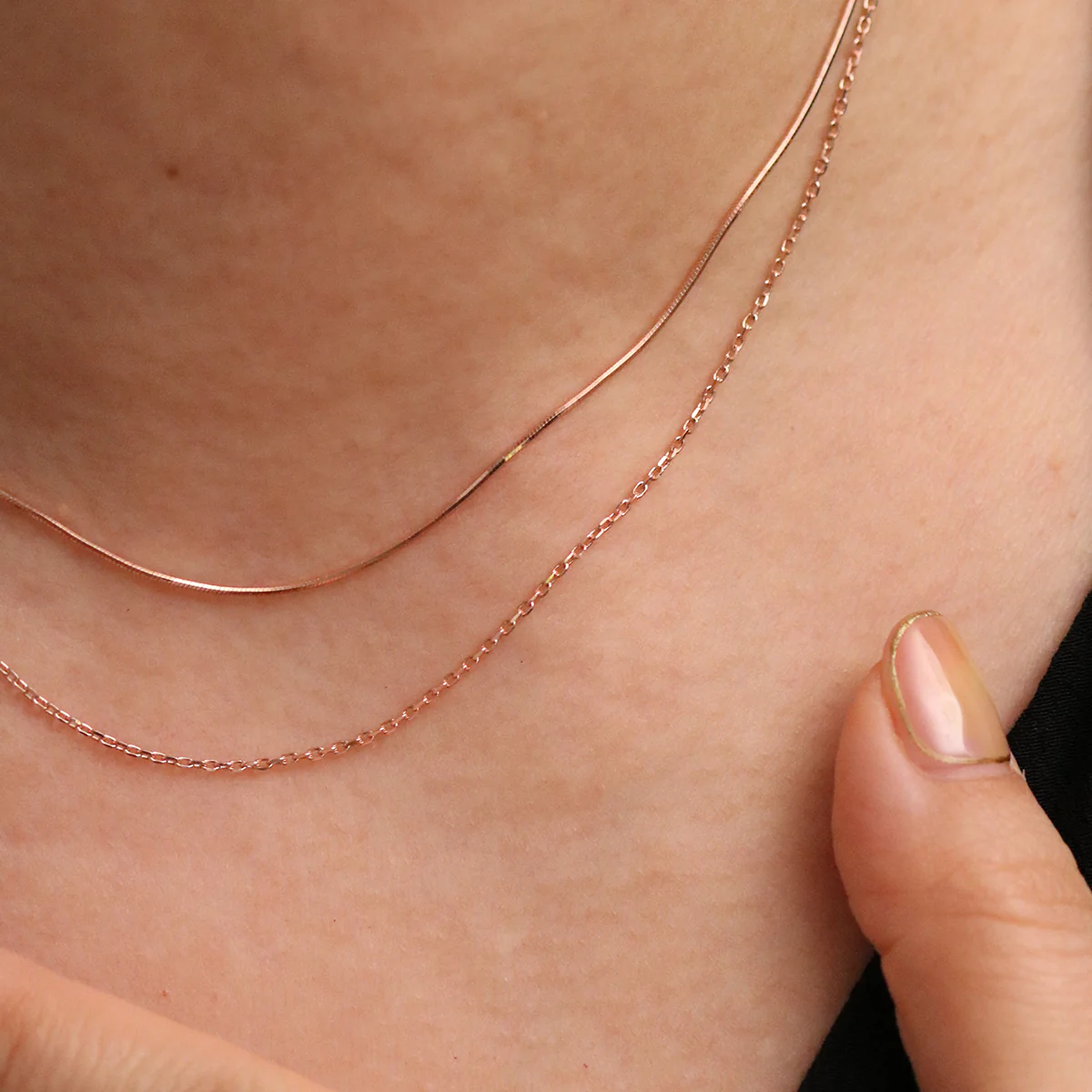 Double layered necklace - Image 4