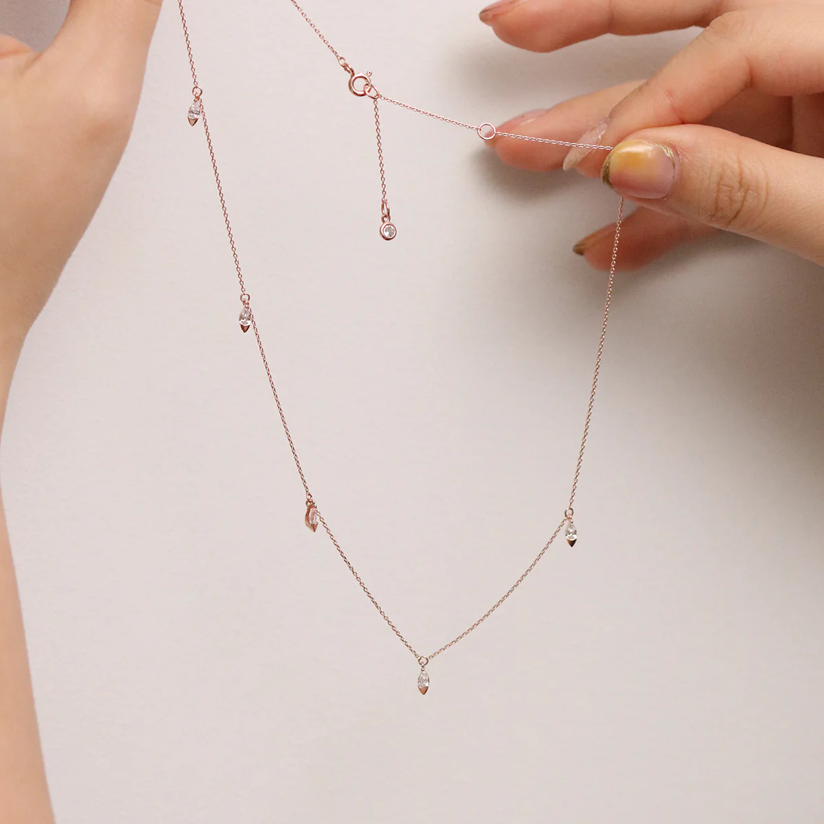 Dangle tear necklace - Image 6